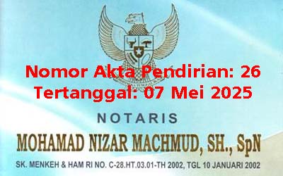 Akta Pendirian Notaris